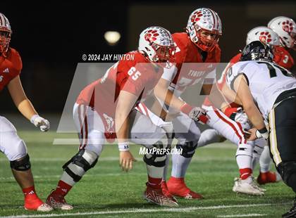 Thumbnail 2 in Glen Rose vs. Eagle Mountain (UIL Football 4A Division II Bi-District) photogallery.