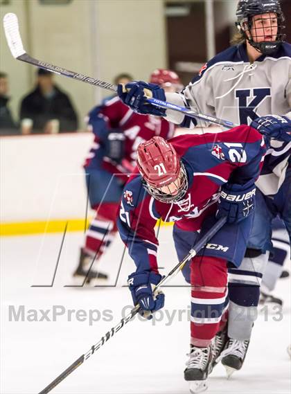 Thumbnail 1 in Kent School vs. Avon Old Farms (Avon Old Farms Christmas Classic) photogallery.