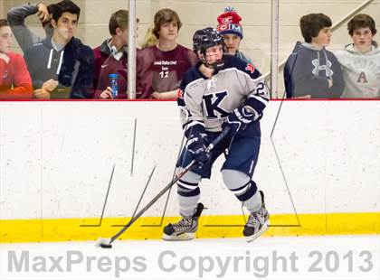 Thumbnail 2 in Kent School vs. Avon Old Farms (Avon Old Farms Christmas Classic) photogallery.