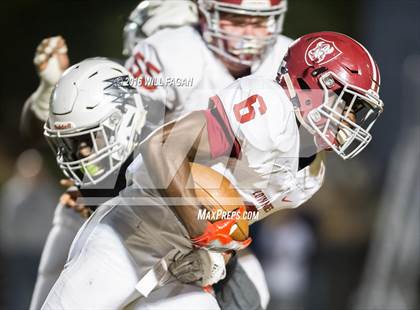 Thumbnail 3 in Norcross vs. Lowndes (GHSA 7ARound 2 Playoff) photogallery.