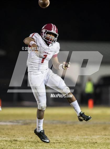 Thumbnail 3 in Norcross vs. Lowndes (GHSA 7ARound 2 Playoff) photogallery.