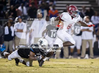 Thumbnail 2 in Norcross vs. Lowndes (GHSA 7ARound 2 Playoff) photogallery.