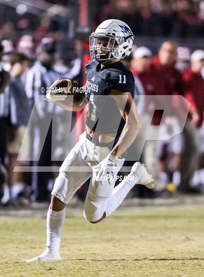 Thumbnail 2 in Norcross vs. Lowndes (GHSA 7ARound 2 Playoff) photogallery.