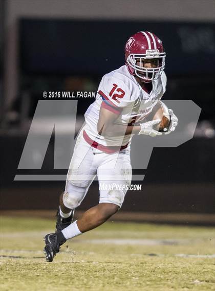 Thumbnail 3 in Norcross vs. Lowndes (GHSA 7ARound 2 Playoff) photogallery.