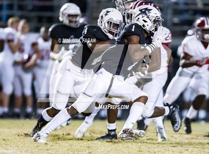 Thumbnail 2 in Norcross vs. Lowndes (GHSA 7ARound 2 Playoff) photogallery.