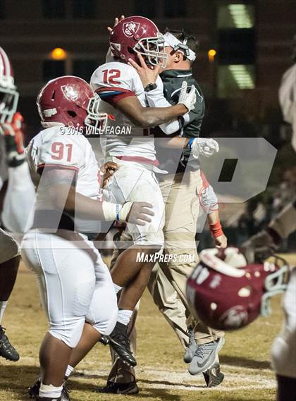 Thumbnail 2 in Norcross vs. Lowndes (GHSA 7ARound 2 Playoff) photogallery.