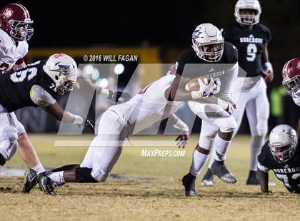 Thumbnail 1 in Norcross vs. Lowndes (GHSA 7ARound 2 Playoff) photogallery.