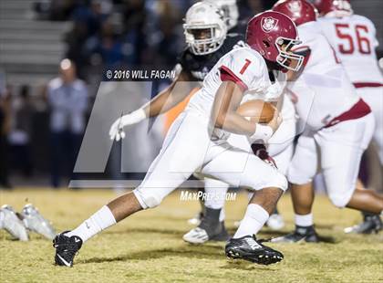 Thumbnail 2 in Norcross vs. Lowndes (GHSA 7ARound 2 Playoff) photogallery.