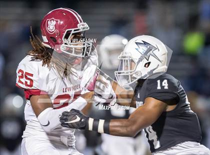 Thumbnail 2 in Norcross vs. Lowndes (GHSA 7ARound 2 Playoff) photogallery.