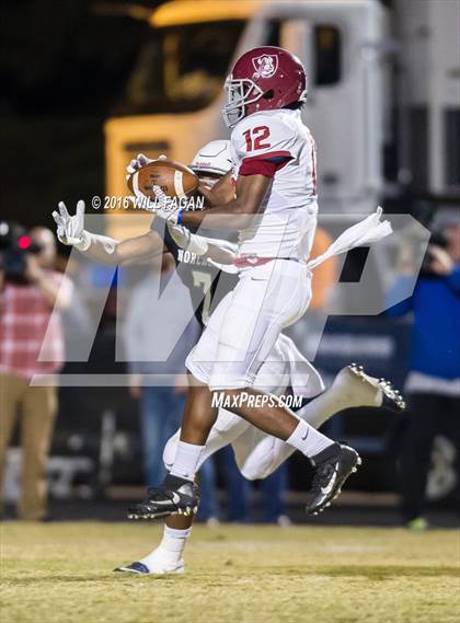 Thumbnail 1 in Norcross vs. Lowndes (GHSA 7ARound 2 Playoff) photogallery.
