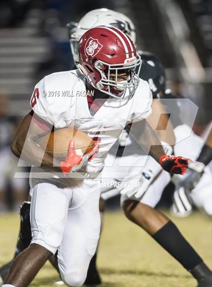 Thumbnail 1 in Norcross vs. Lowndes (GHSA 7ARound 2 Playoff) photogallery.