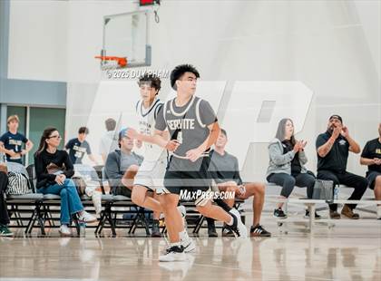 Thumbnail 2 in JV: Servite (Black) vs San Juan Hills photogallery.