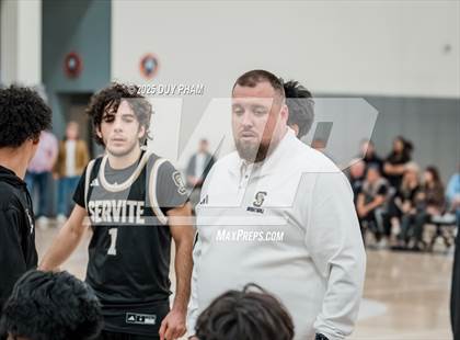 Thumbnail 2 in JV: Servite (Black) vs San Juan Hills photogallery.