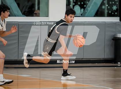 Thumbnail 2 in JV: Servite (Black) vs San Juan Hills photogallery.