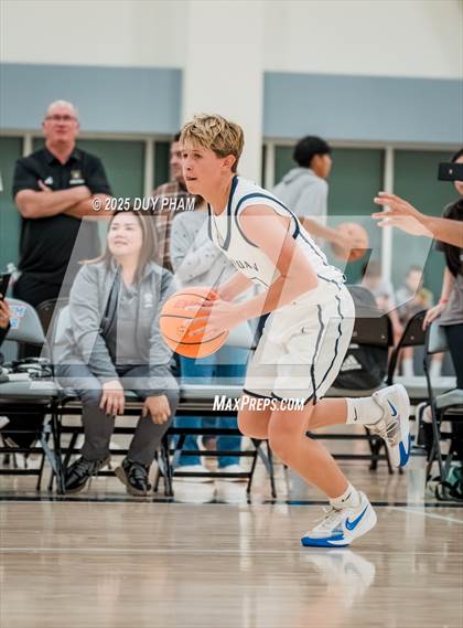 Thumbnail 1 in JV: Servite (Black) vs San Juan Hills photogallery.