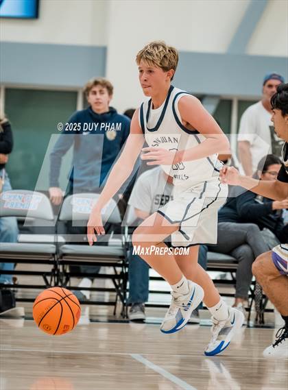 Thumbnail 3 in JV: Servite (Black) vs San Juan Hills photogallery.