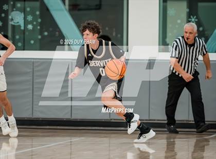Thumbnail 2 in JV: Servite (Black) vs San Juan Hills photogallery.