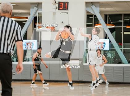 Thumbnail 2 in JV: Servite (Black) vs San Juan Hills photogallery.