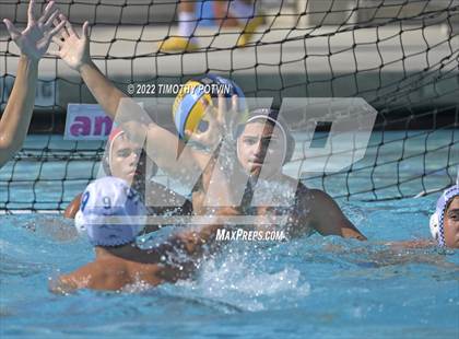 Thumbnail 3 in Servite vs Santiago (Chino Hills Tournament) photogallery.