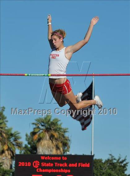 Thumbnail 2 in CIF State Championships (Girls Pole Vault) photogallery.
