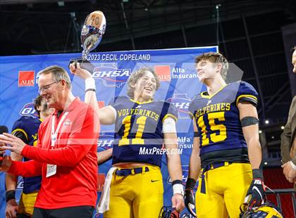 Thumbnail 2 in Swainsboro @ Prince Avenue Christian (GHSA  A Division 1 Championship) photogallery.