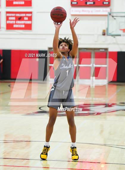 Thumbnail 2 in Chandler @ Brophy College Prep  (AIA 6A Round 1 Playoff)  photogallery.