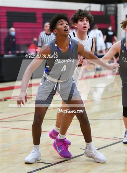 Thumbnail 2 in Chandler @ Brophy College Prep  (AIA 6A Round 1 Playoff)  photogallery.