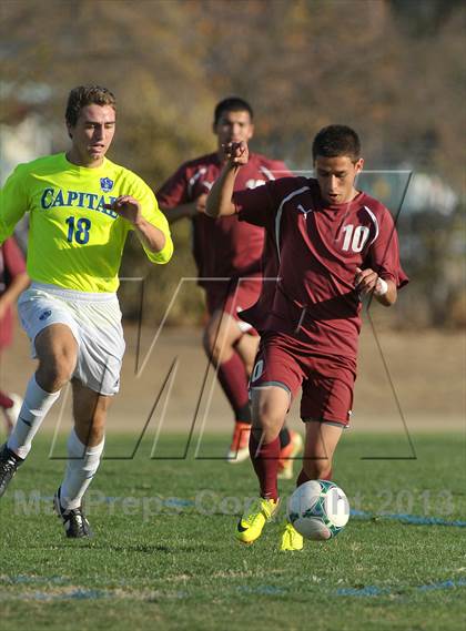Thumbnail 3 in Rio Vista @ Capital Christian (CIF SJS D6 Playoffs) photogallery.