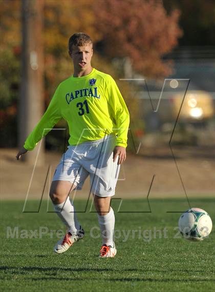 Thumbnail 3 in Rio Vista @ Capital Christian (CIF SJS D6 Playoffs) photogallery.