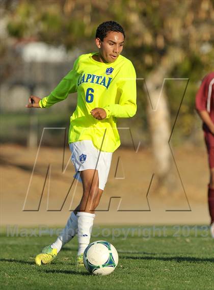 Thumbnail 1 in Rio Vista @ Capital Christian (CIF SJS D6 Playoffs) photogallery.