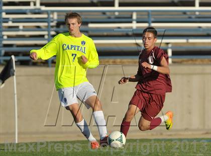 Thumbnail 1 in Rio Vista @ Capital Christian (CIF SJS D6 Playoffs) photogallery.