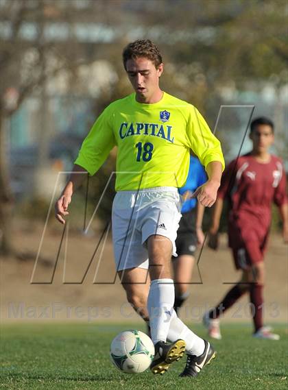 Thumbnail 3 in Rio Vista @ Capital Christian (CIF SJS D6 Playoffs) photogallery.