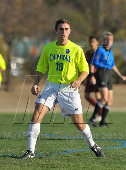 Thumbnail 2 in Rio Vista @ Capital Christian (CIF SJS D6 Playoffs) photogallery.