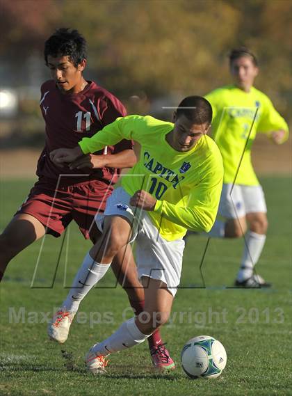 Thumbnail 2 in Rio Vista @ Capital Christian (CIF SJS D6 Playoffs) photogallery.