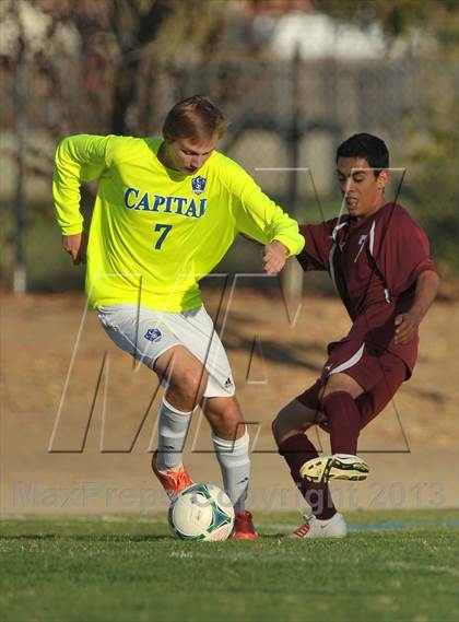 Thumbnail 2 in Rio Vista @ Capital Christian (CIF SJS D6 Playoffs) photogallery.