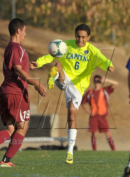 Thumbnail 2 in Rio Vista @ Capital Christian (CIF SJS D6 Playoffs) photogallery.
