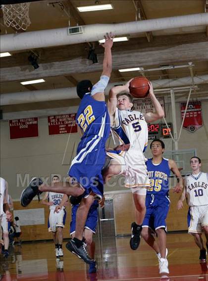 Thumbnail 3 in Rincon Valley Christian vs. Point Arena (Valley Christian Tournament) photogallery.