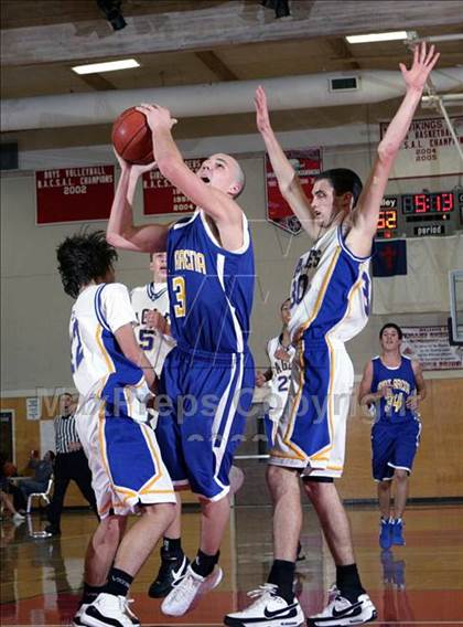 Thumbnail 1 in Rincon Valley Christian vs. Point Arena (Valley Christian Tournament) photogallery.