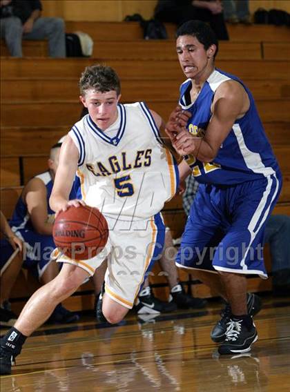 Thumbnail 2 in Rincon Valley Christian vs. Point Arena (Valley Christian Tournament) photogallery.