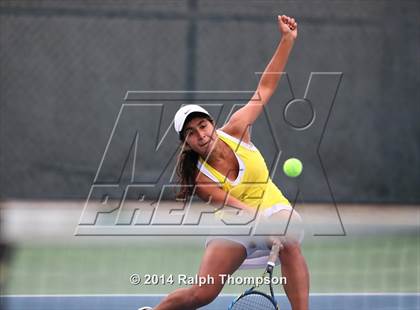 Thumbnail 1 in Saint Francis vs Rocklin (CIF NorCal  Regional Girls Tennis Championships) photogallery.