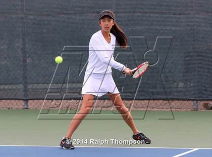 Thumbnail 1 in Saint Francis vs Rocklin (CIF NorCal  Regional Girls Tennis Championships) photogallery.