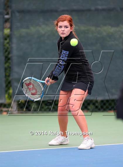 Thumbnail 1 in Saint Francis vs Rocklin (CIF NorCal  Regional Girls Tennis Championships) photogallery.