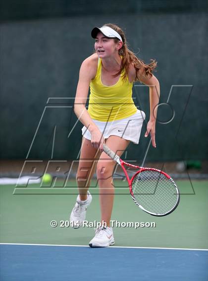 Thumbnail 1 in Saint Francis vs Rocklin (CIF NorCal  Regional Girls Tennis Championships) photogallery.