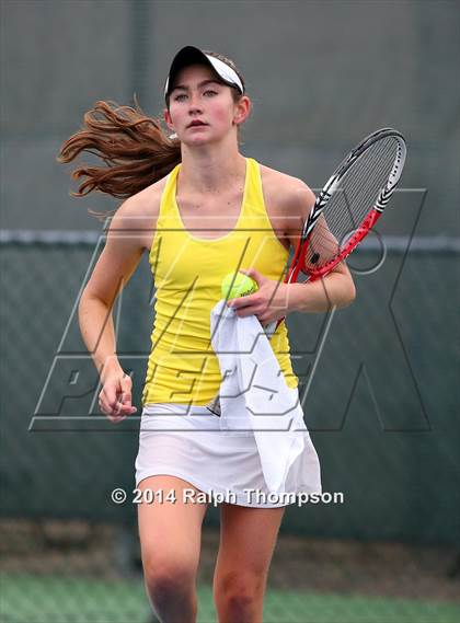 Thumbnail 1 in Saint Francis vs Rocklin (CIF NorCal  Regional Girls Tennis Championships) photogallery.