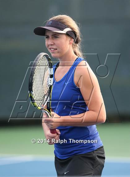 Thumbnail 1 in Saint Francis vs Rocklin (CIF NorCal  Regional Girls Tennis Championships) photogallery.