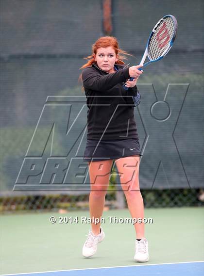 Thumbnail 1 in Saint Francis vs Rocklin (CIF NorCal  Regional Girls Tennis Championships) photogallery.