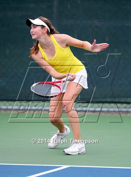 Thumbnail 1 in Saint Francis vs Rocklin (CIF NorCal  Regional Girls Tennis Championships) photogallery.