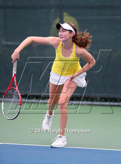 Thumbnail 1 in Saint Francis vs Rocklin (CIF NorCal  Regional Girls Tennis Championships) photogallery.