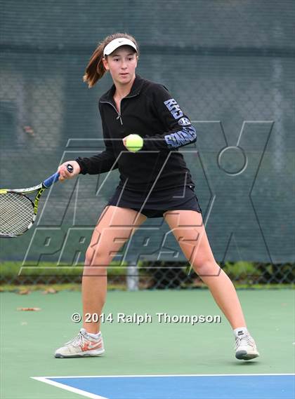 Thumbnail 1 in Saint Francis vs Rocklin (CIF NorCal  Regional Girls Tennis Championships) photogallery.