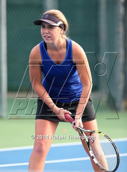 Thumbnail 1 in Saint Francis vs Rocklin (CIF NorCal  Regional Girls Tennis Championships) photogallery.